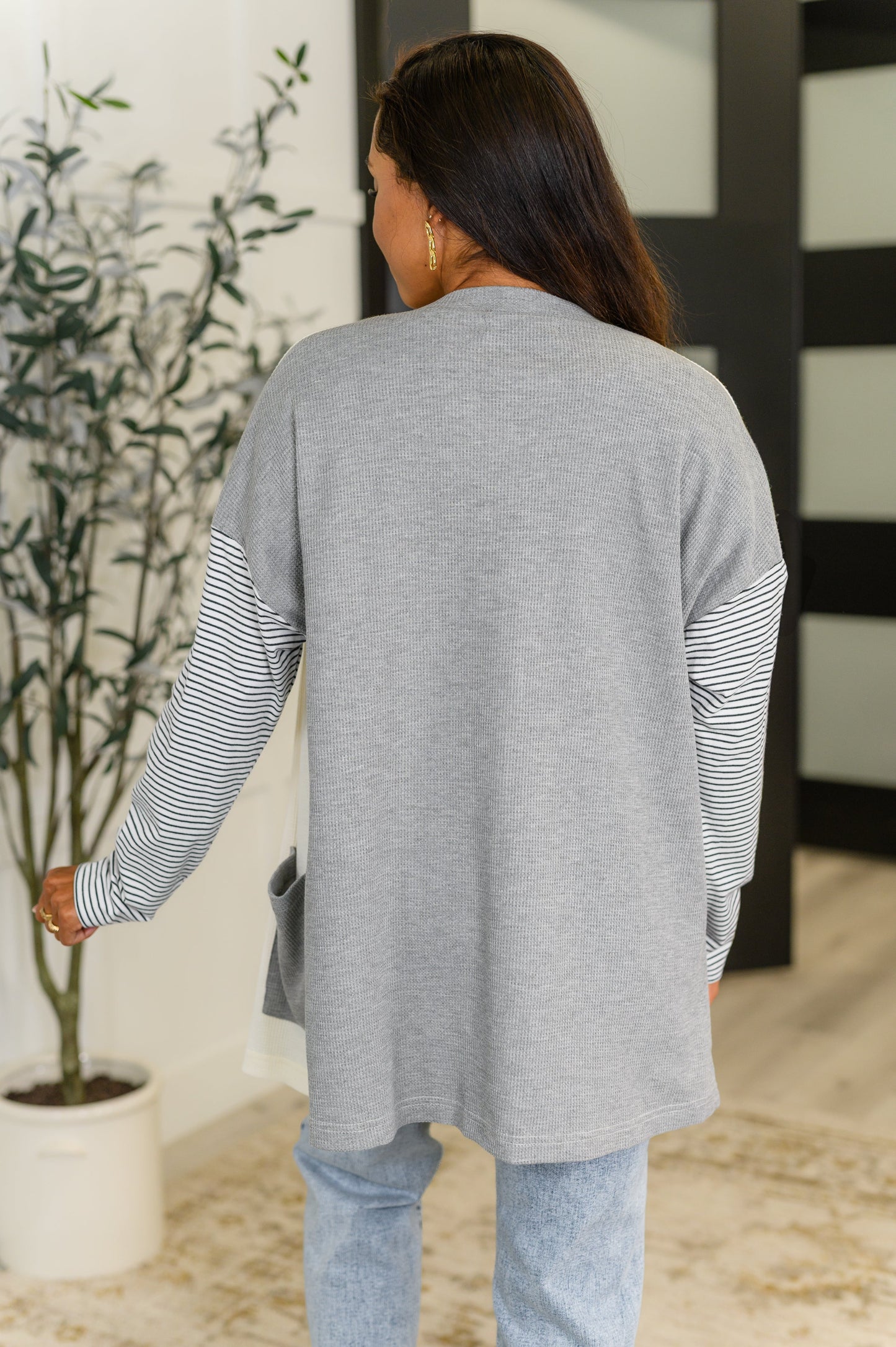 Sterling Cozy Color Block Cardigan