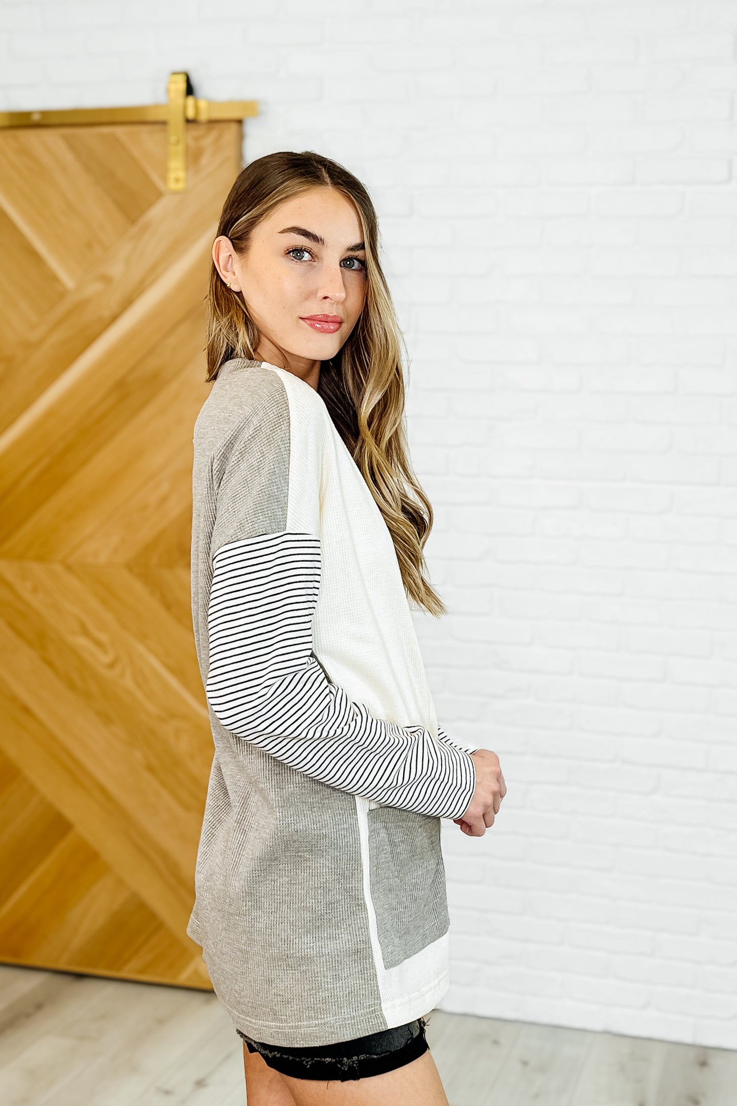 Sterling Cozy Color Block Cardigan