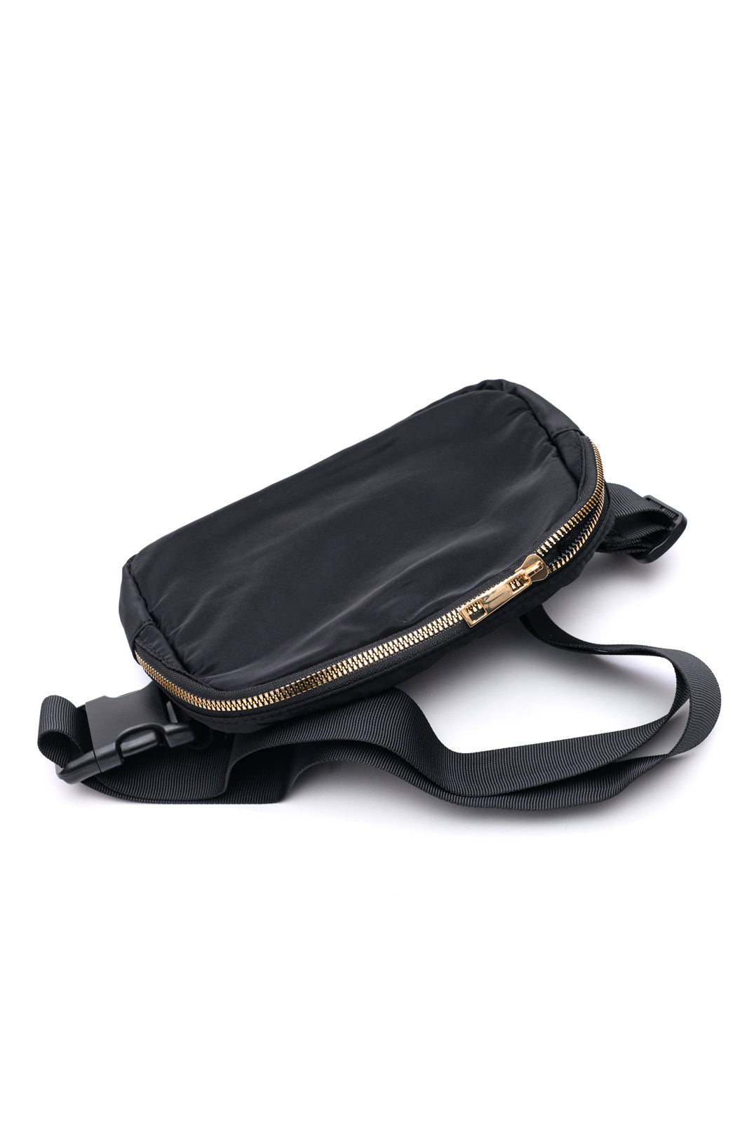Core Nylon Belt Bag, Black