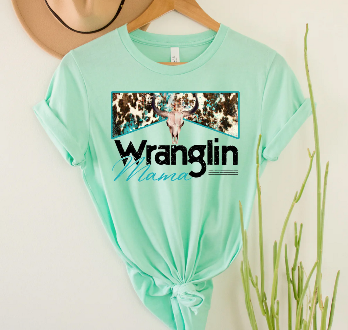 Wranglin' Mama Tee