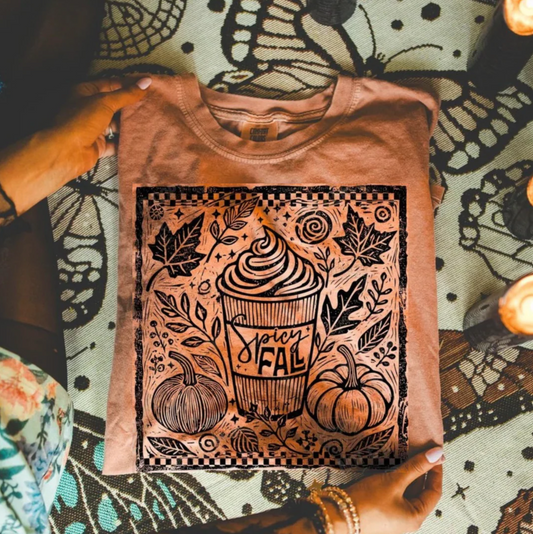 Spicy Fall Pumpkin Latte Tee