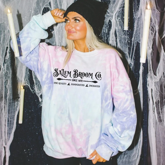 Salem Broom Co Tie Dye Sweatshirt