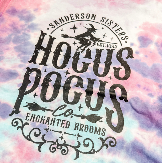 Hocus Pocus Tie Dye Sweatshirt