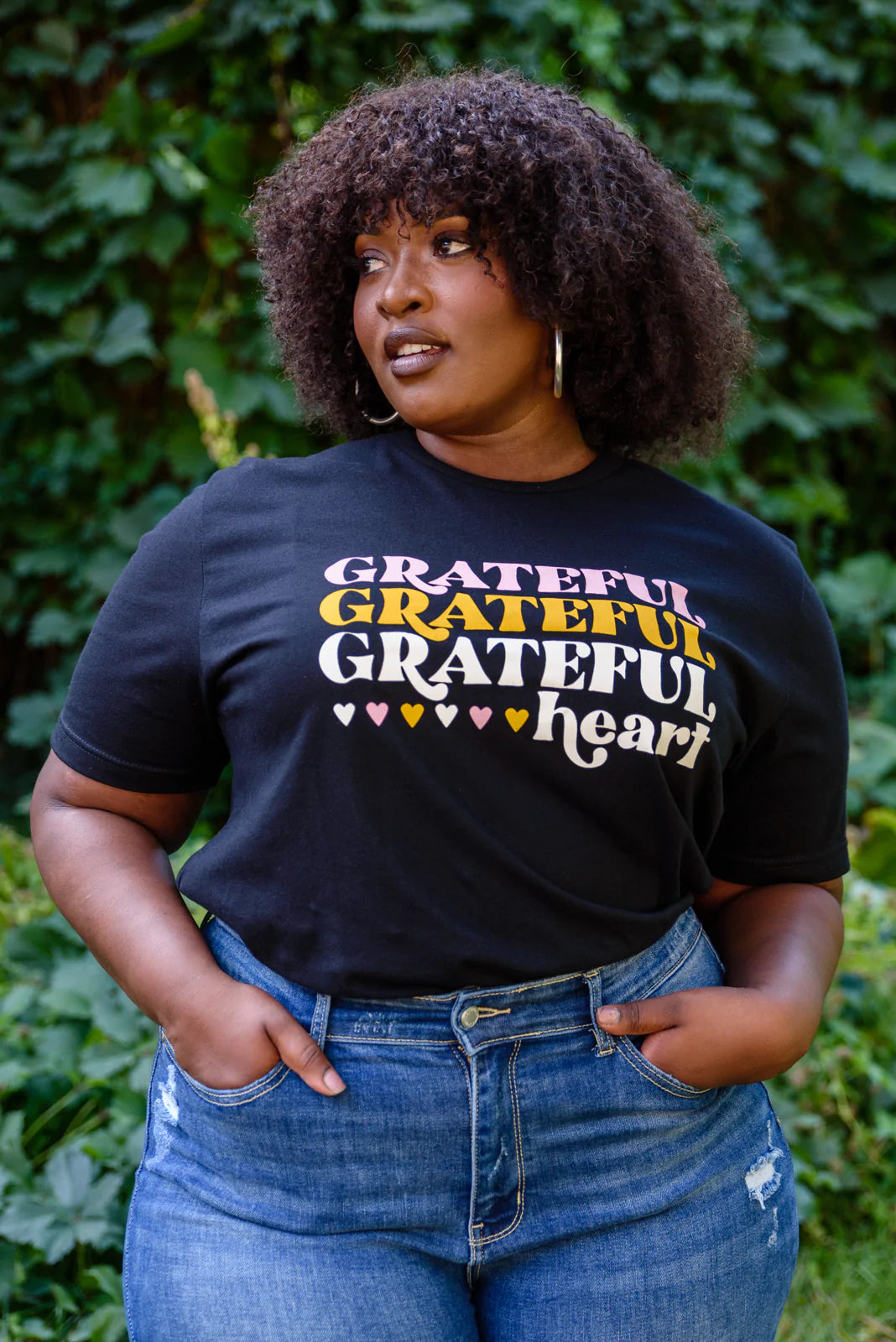 Grateful Heart Graphic Tee - SizeSmall