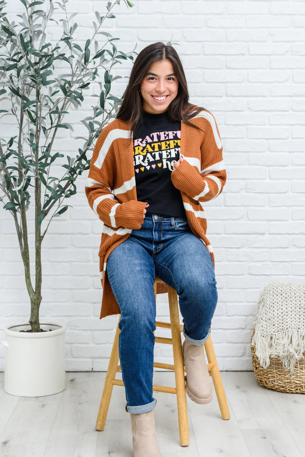 Grateful Heart Graphic Tee - SizeSmall