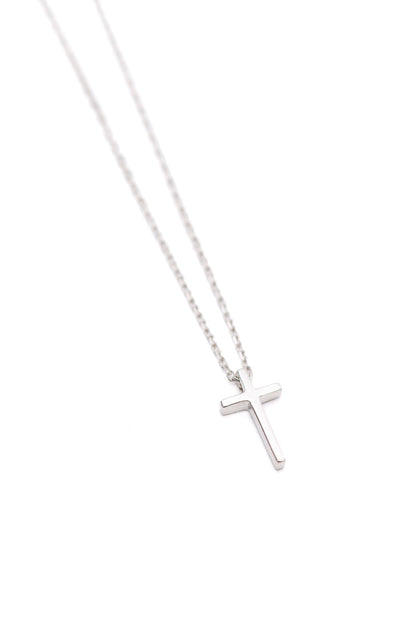 Sterling Silver Dainty Cross Necklace