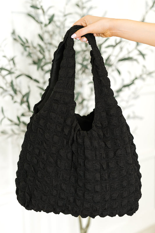 Nova Cloud Tote Bag, Black