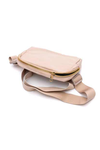 Core Nylon Belt Bag, Khaki
