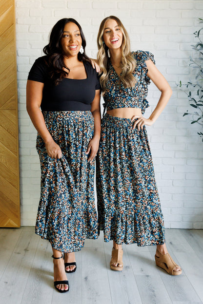 Del Mar Floral Two-Piece Dress Set