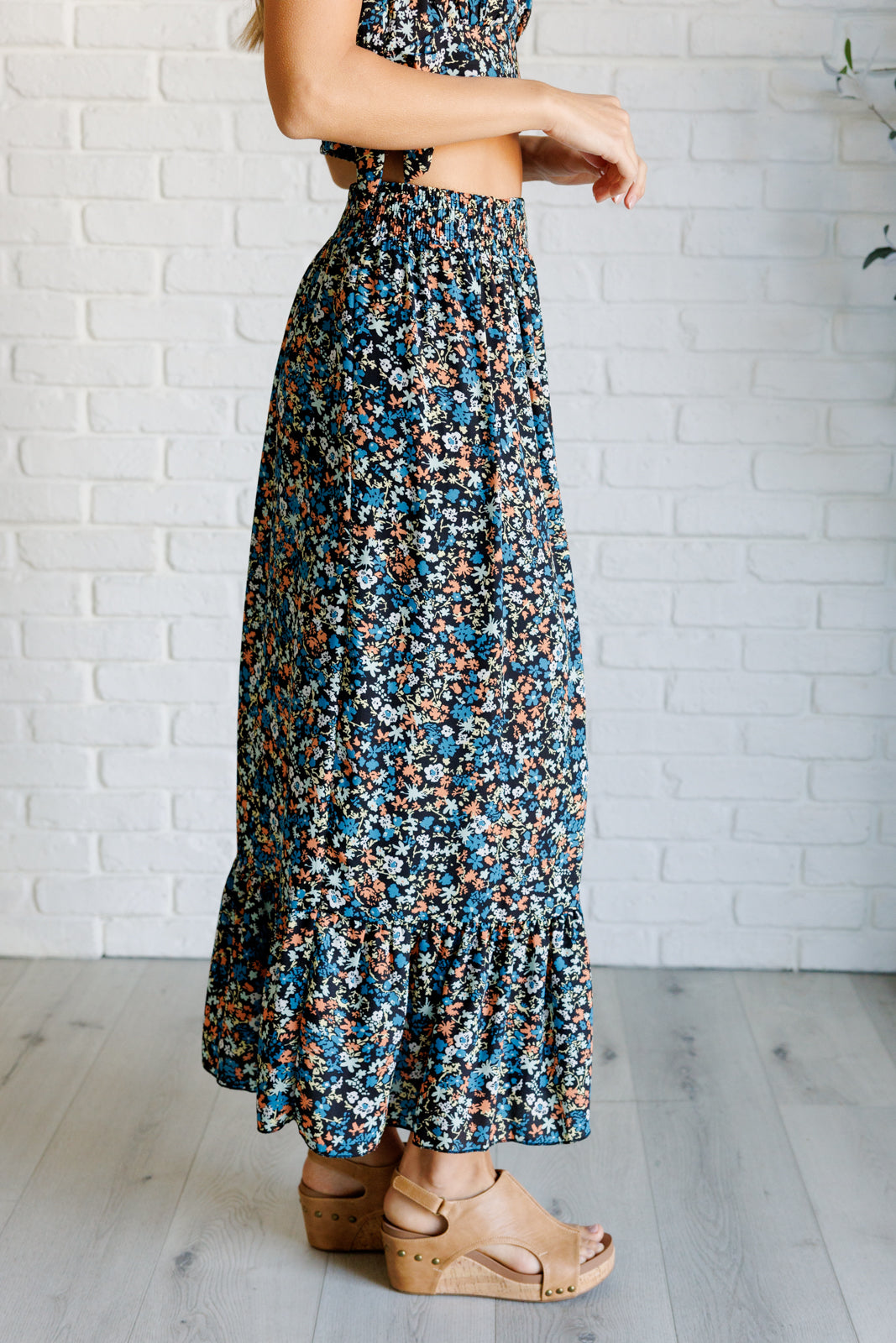 Del Mar Floral Two-Piece Dress Set