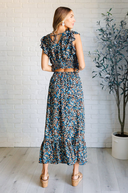 Del Mar Floral Two-Piece Dress Set