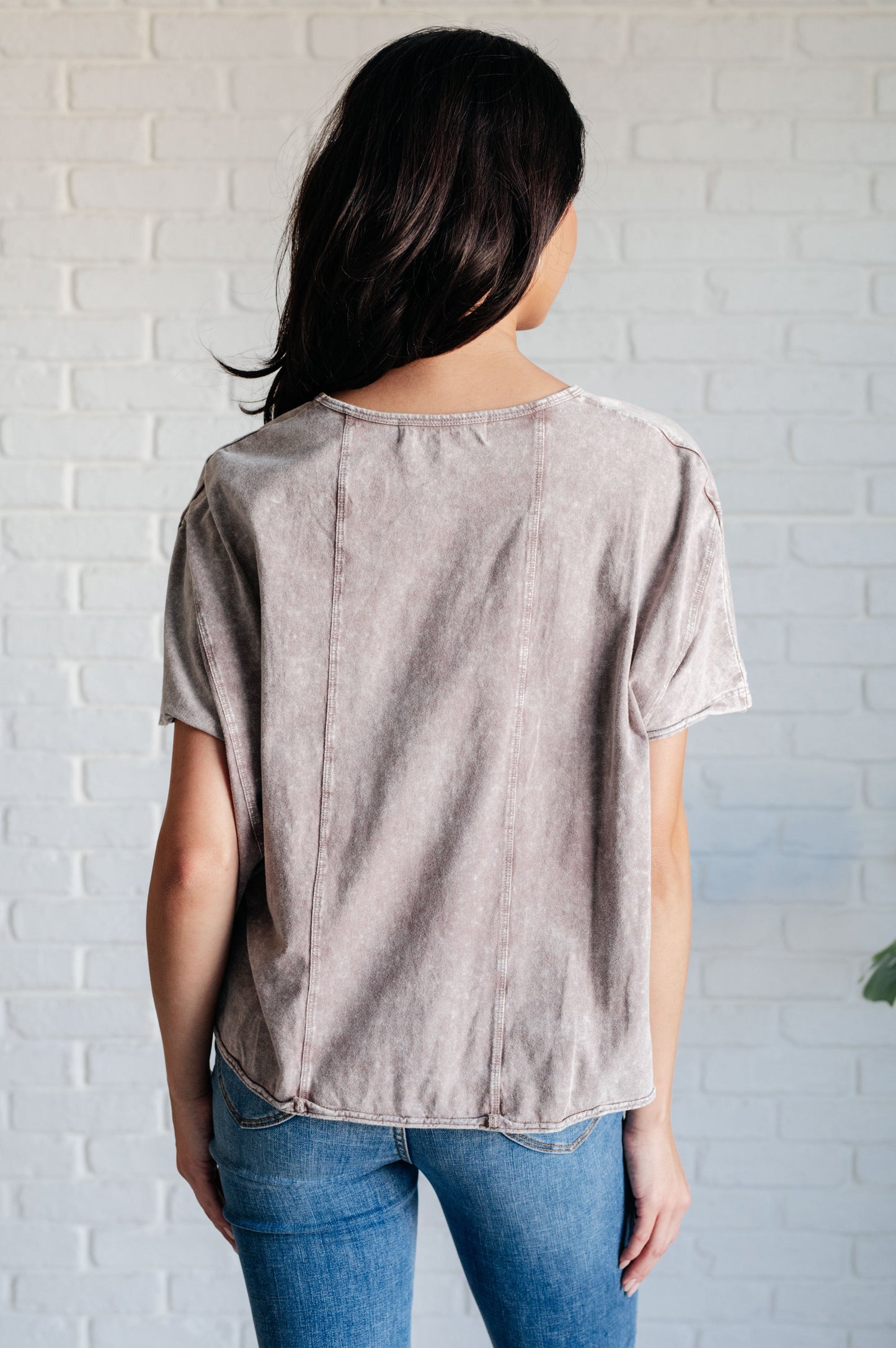 Drift Mineral Wash Boxy Tee