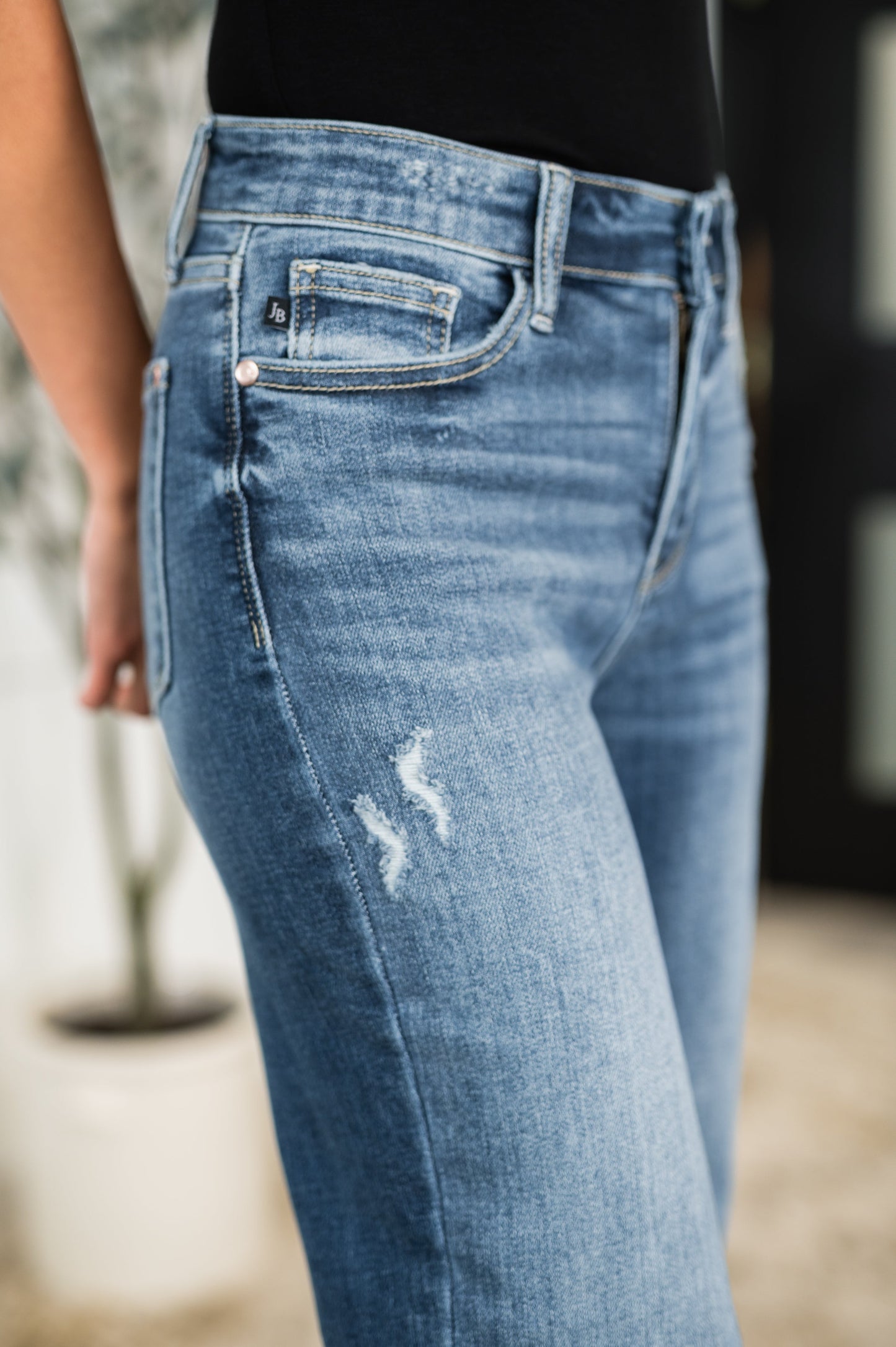 JUDY BLUE Julia High Rise 90's Straight Leg Jeans