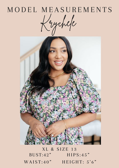 Del Mar Floral Two-Piece Dress Set