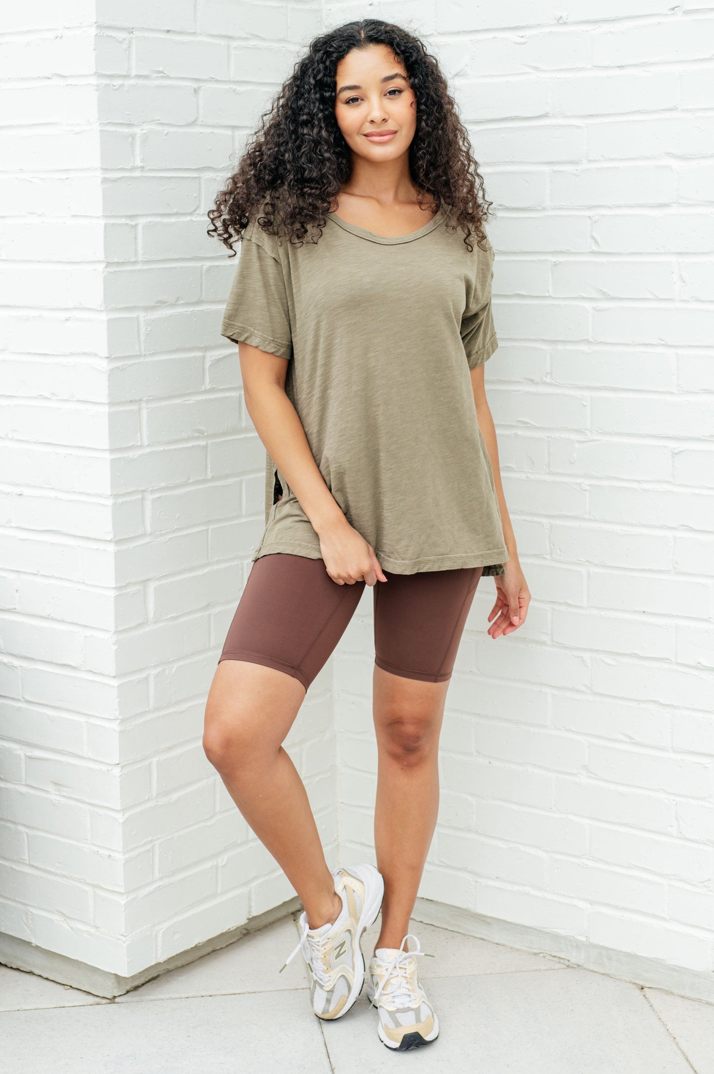 Let Me Live Relaxed Tee, Army