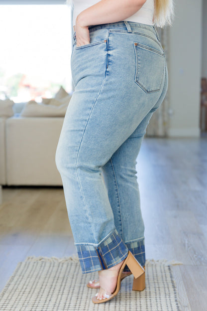 JUDY BLUE Miranda High Rise TALL BABE Vintage Straight Jeans