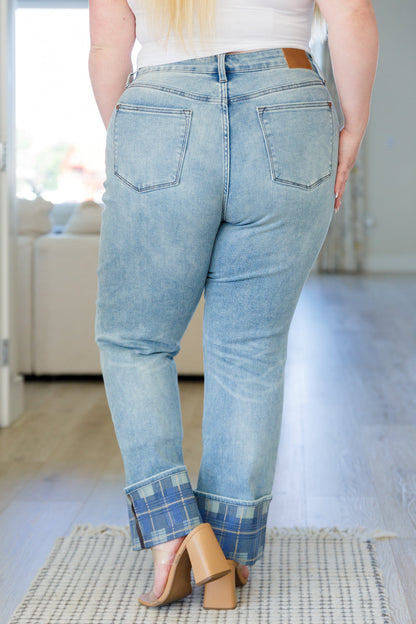 JUDY BLUE Miranda High Rise TALL BABE Vintage Straight Jeans