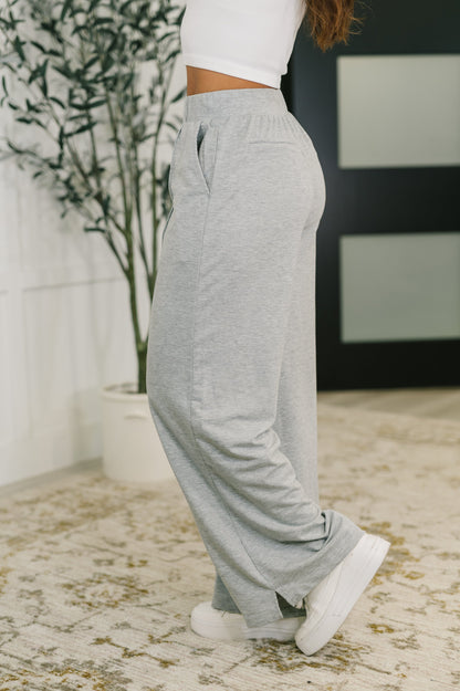 Granite Center Seam Wide Leg Pants