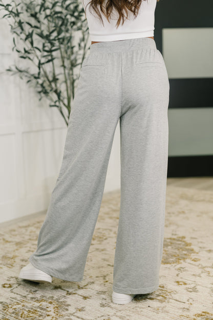 Granite Center Seam Wide Leg Pants