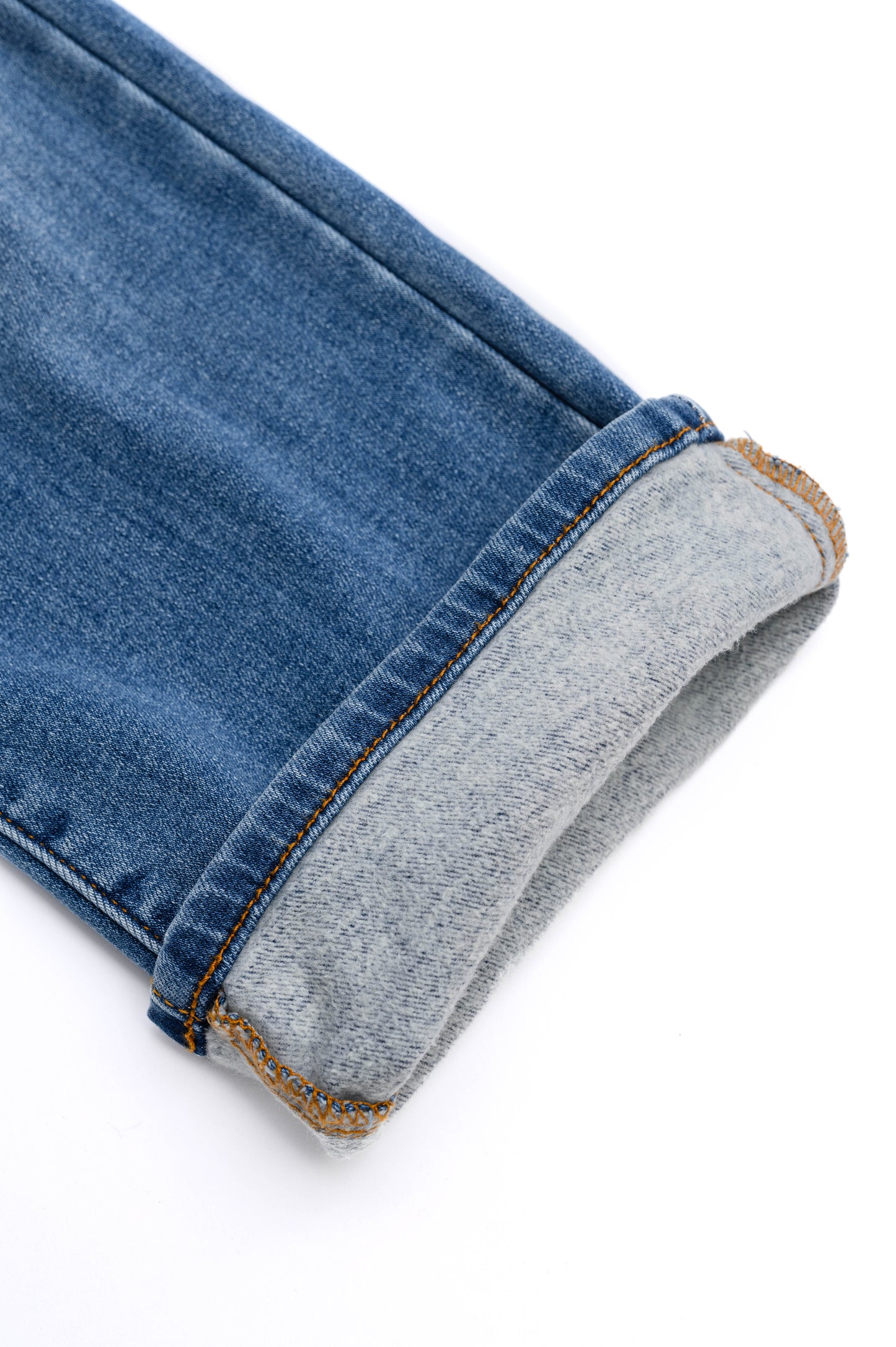 JUDY BLUE Nivea Vintage Wash THERMAL Straight Jeans
