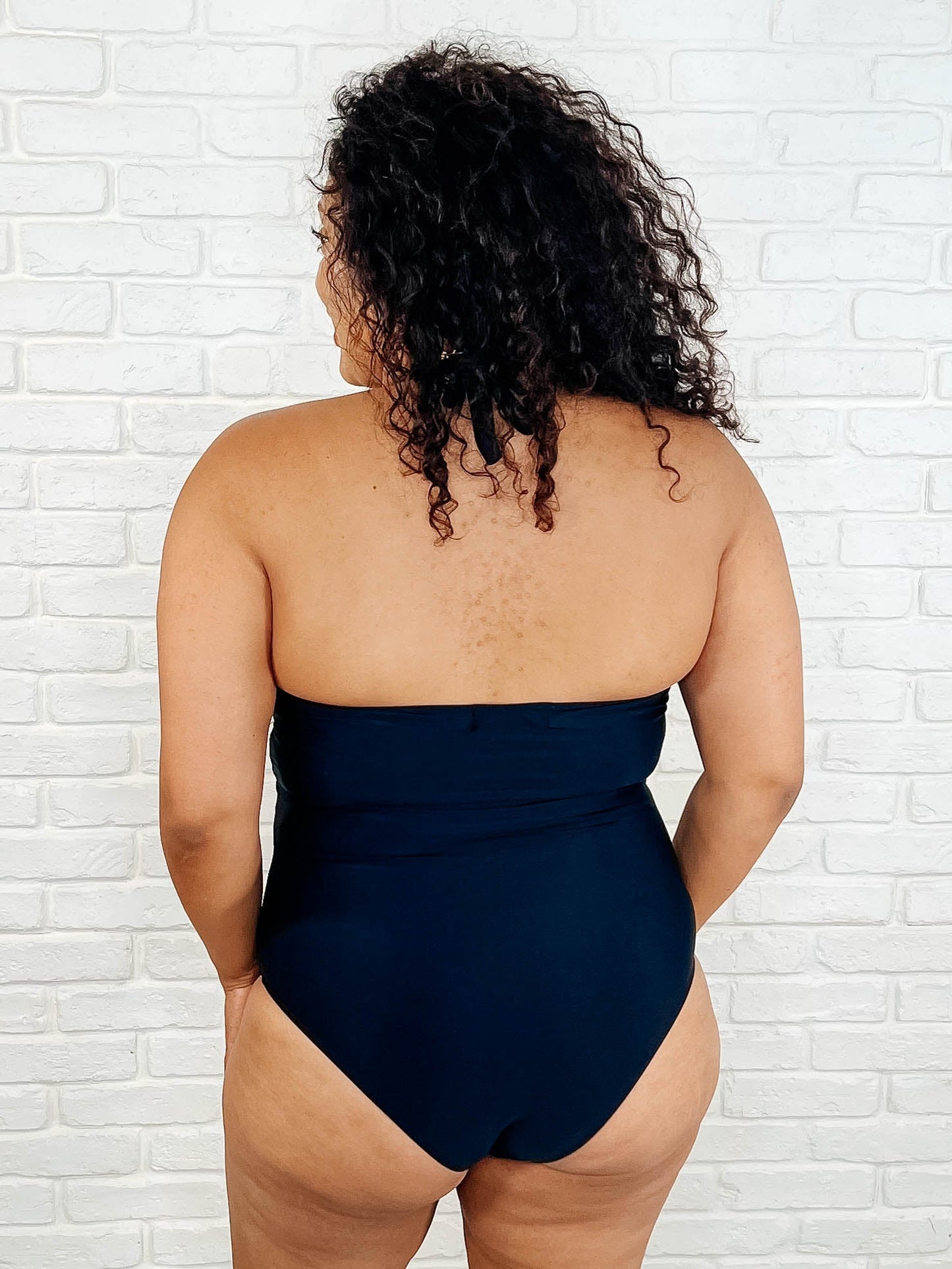 Vixen Mesh Halter One-Piece Swimsuit