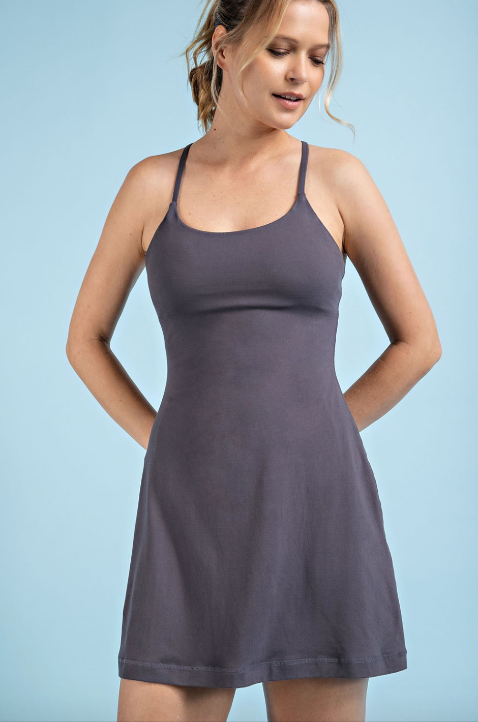 Buttery Soft Active Dress WITH SHORTS