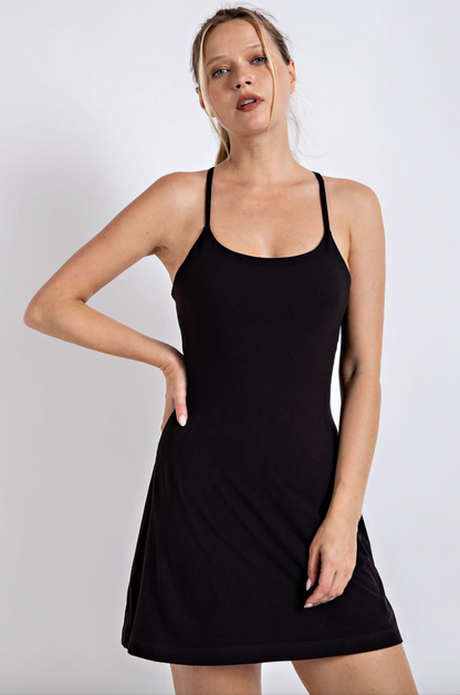 Buttery Soft Active Dress WITH SHORTS