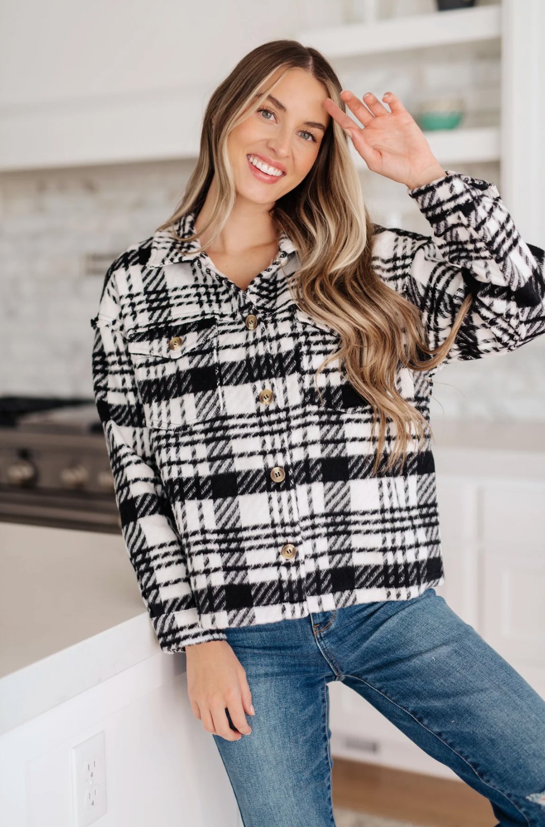 Kate Plaid Shacket