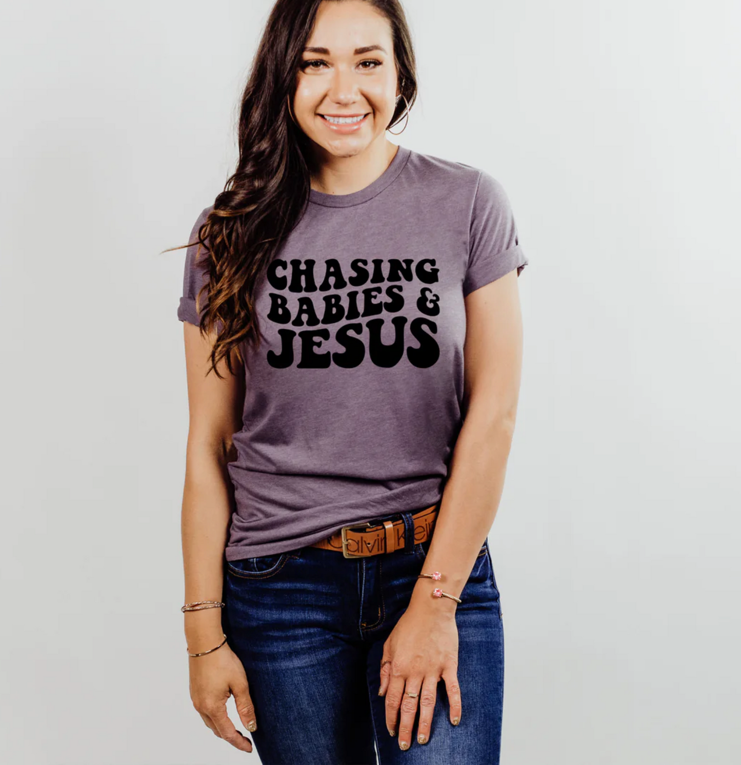 Chasing Babies & Jesus Tee