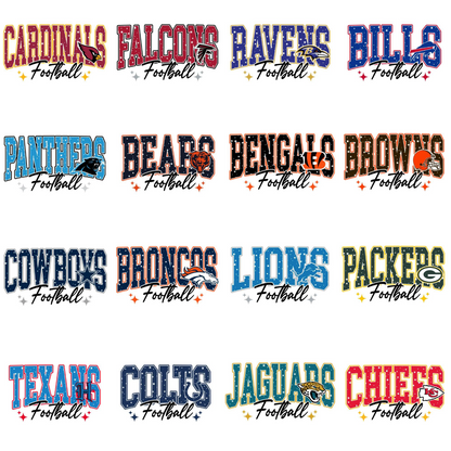 Football Team Logo Sleeve Sweatshirt