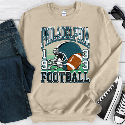 Football Team Retro Sweatshirt