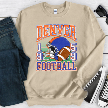 Football Team Retro Sweatshirt
