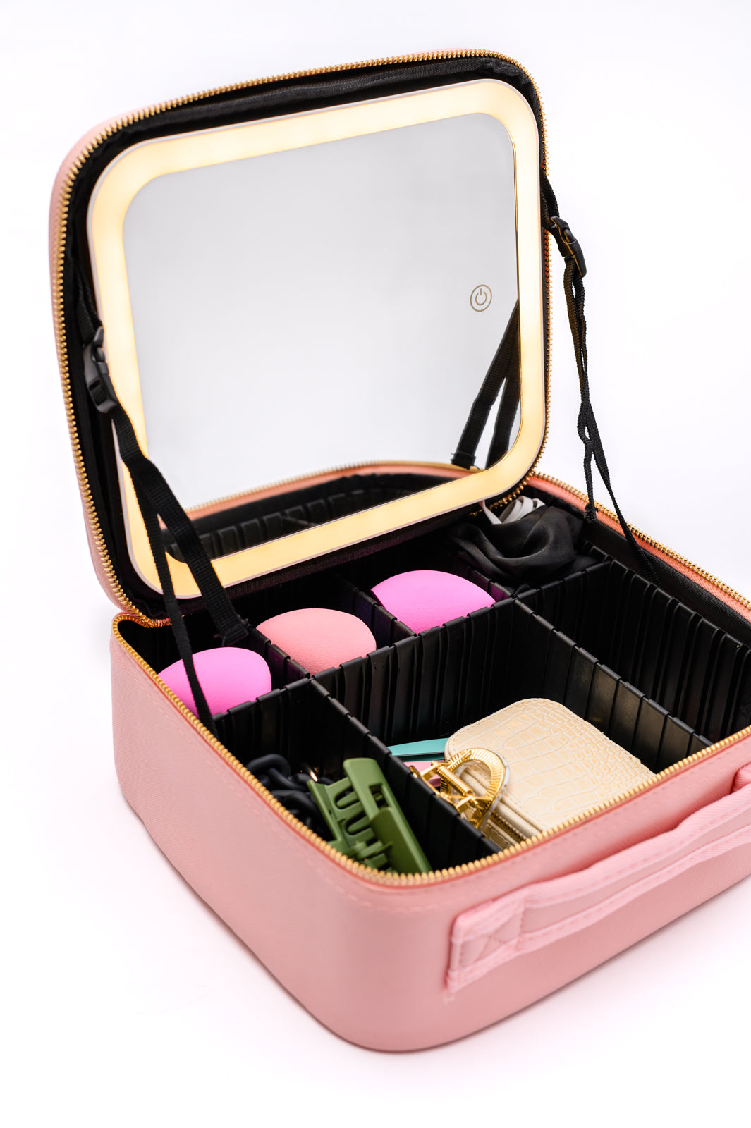 She's All That LED Makeup Case, Pink