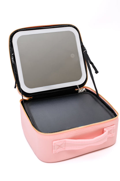 She's All That LED Makeup Case, Pink