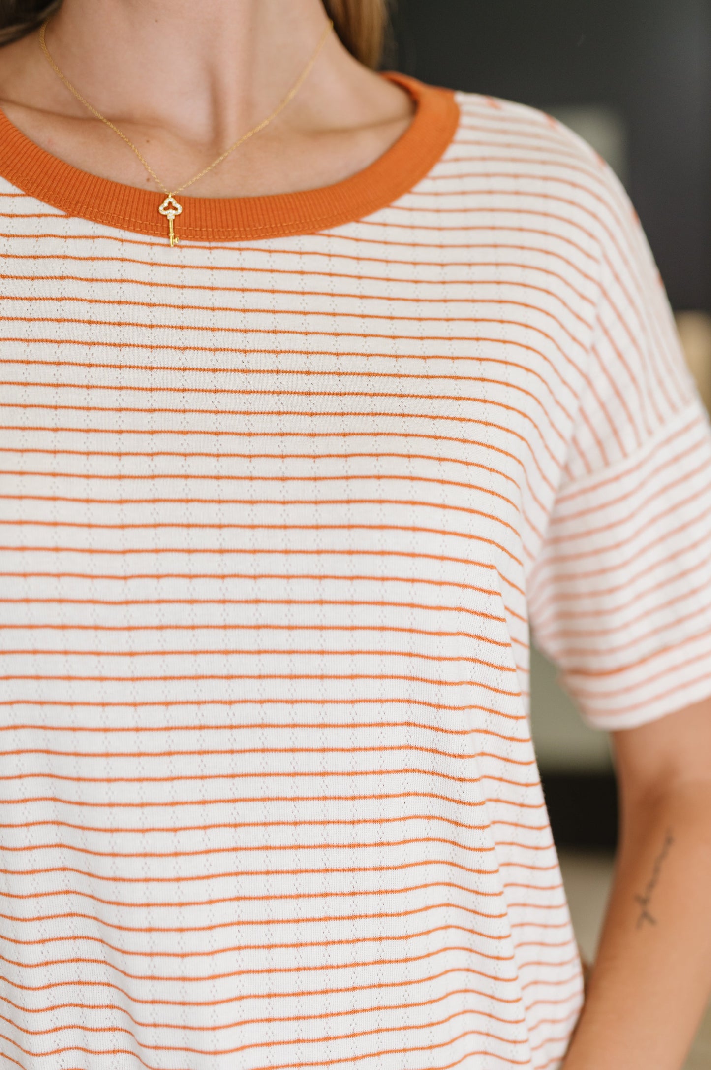 Sunbeam Striped Knit Top