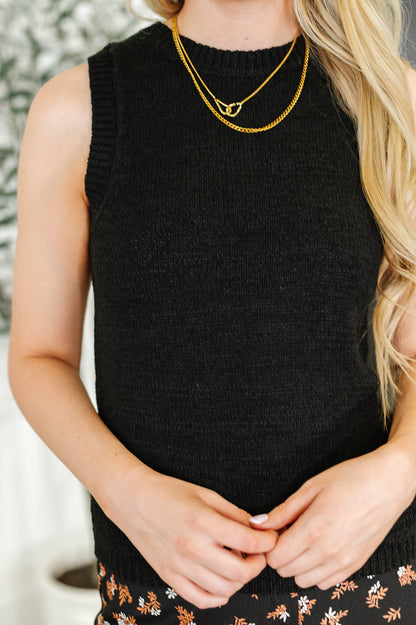 Jet Sweater Knit Tank Top