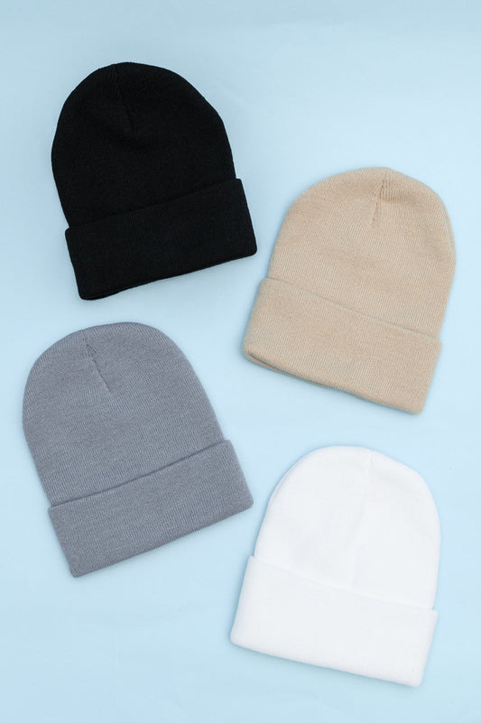 The Four Seasons Basic Beanie Set (4-Pack)