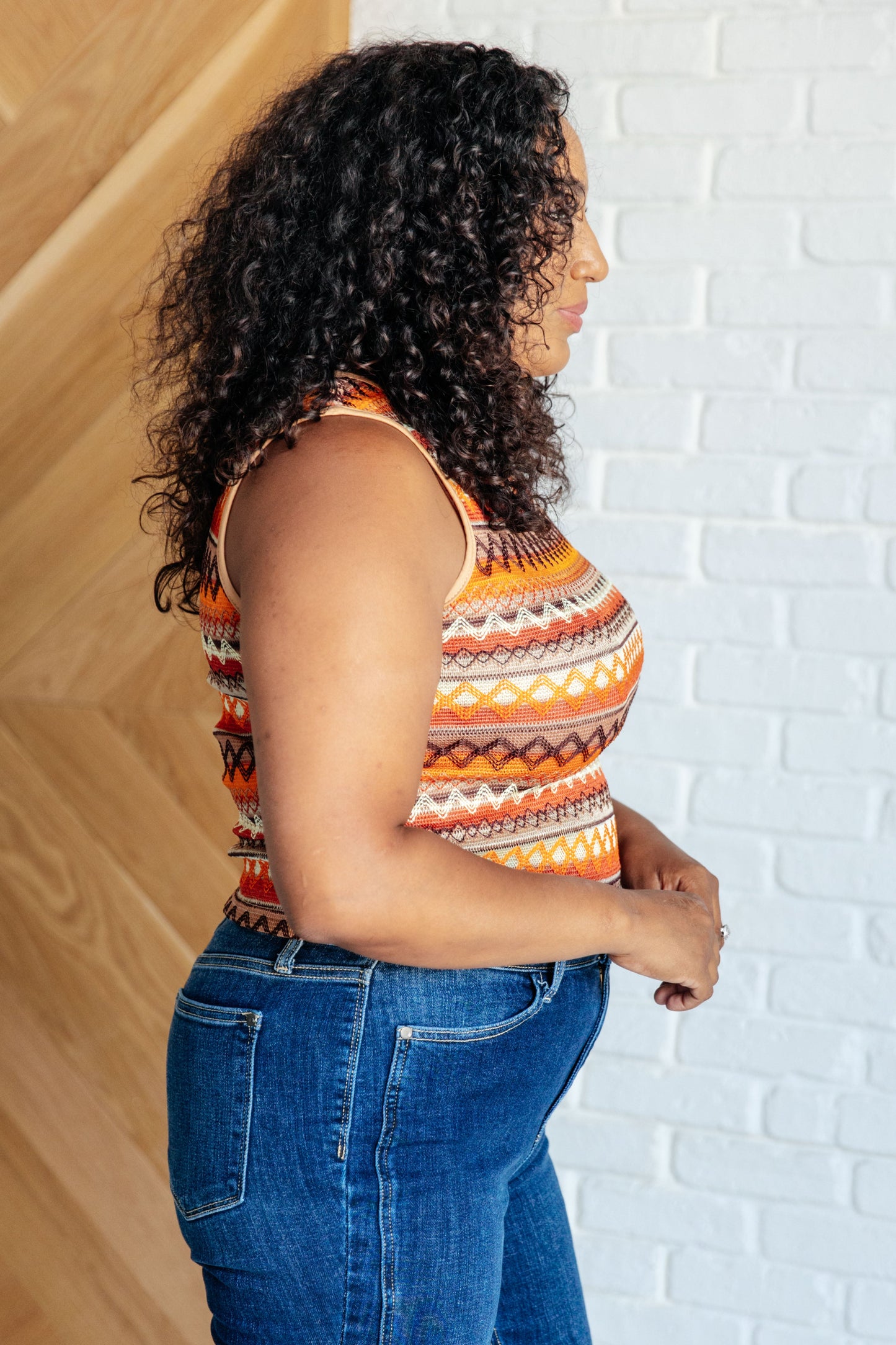 Pixel Perfect Knit Tank Top