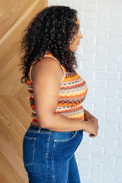 Pixel Perfect Knit Tank Top
