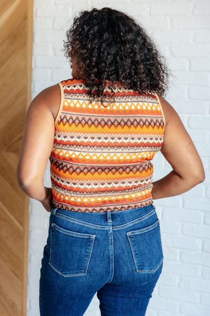Pixel Perfect Knit Tank Top