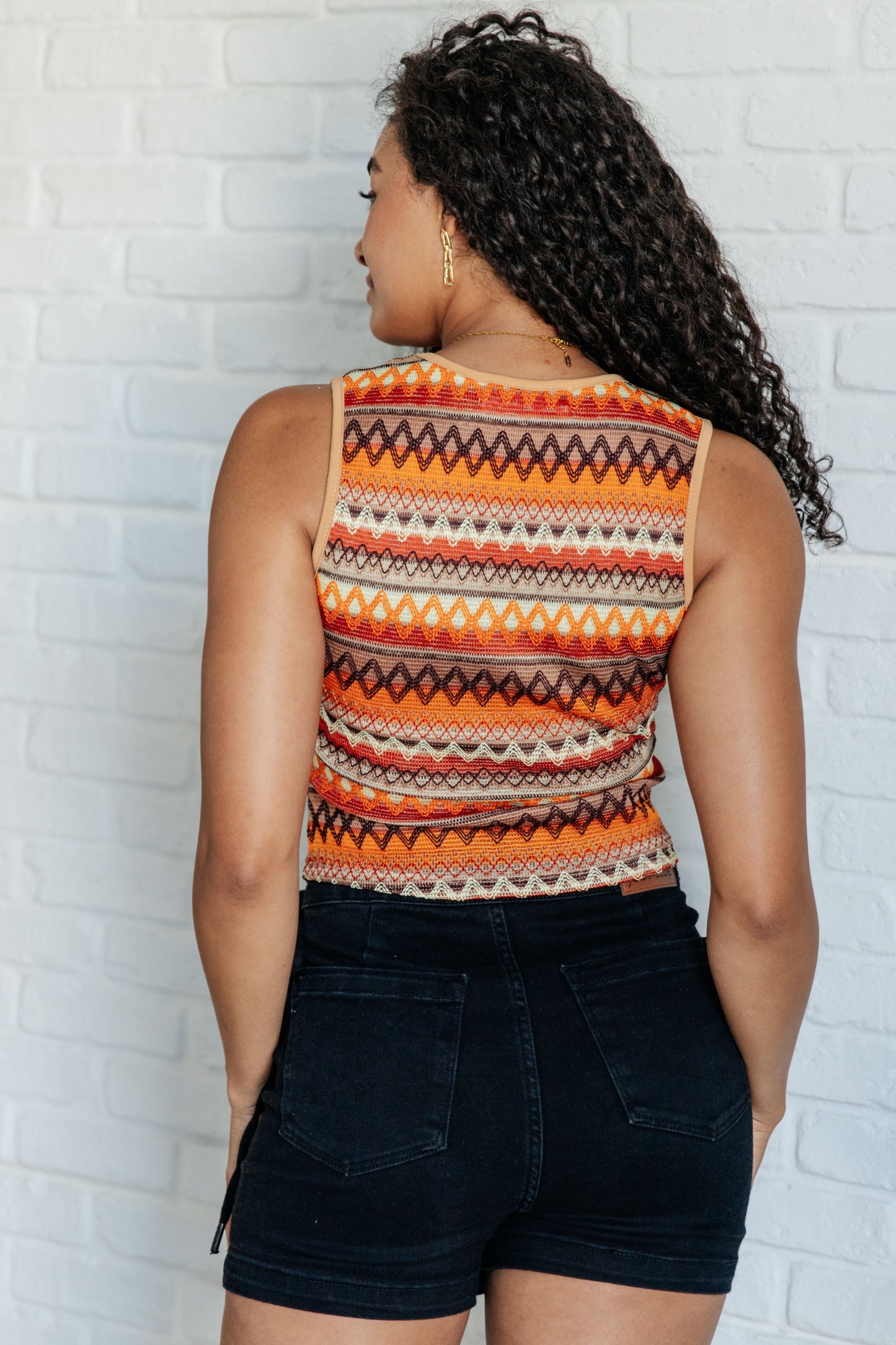 Pixel Perfect Knit Tank Top
