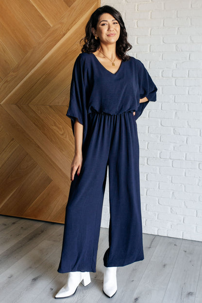 Up To Something Wide Leg Jumpsuit