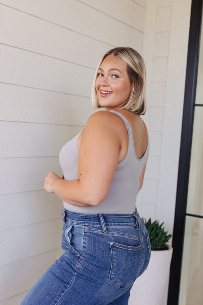 The Basics Bodysuit, Grey