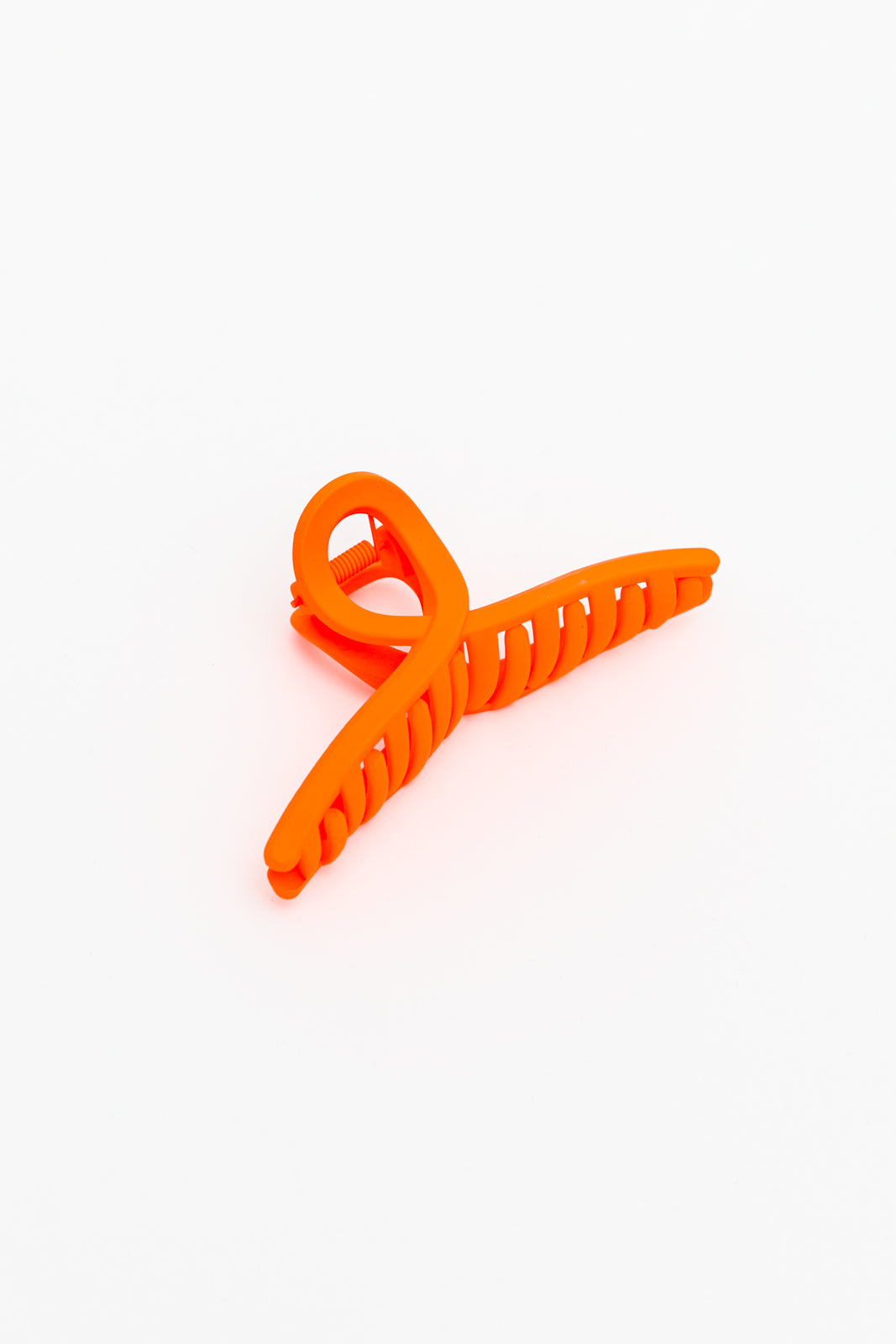 Orange Hair Claw Clips, 4-Pack