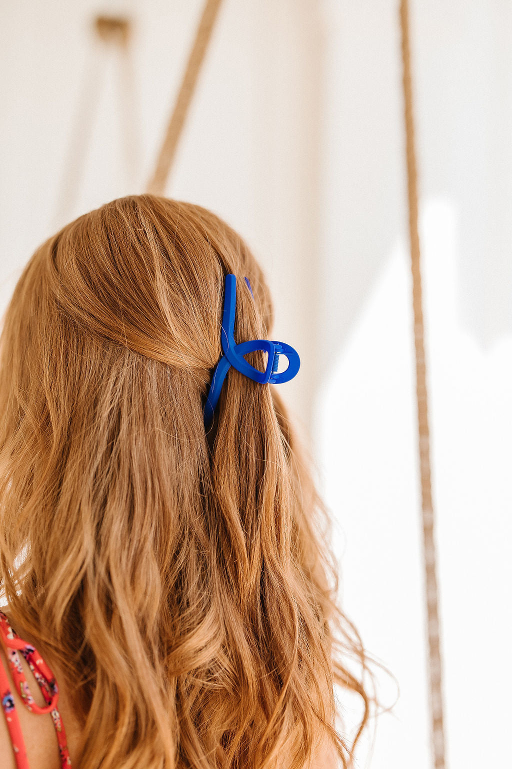 Royal Blue Hair Claw Clips, 4-Pack