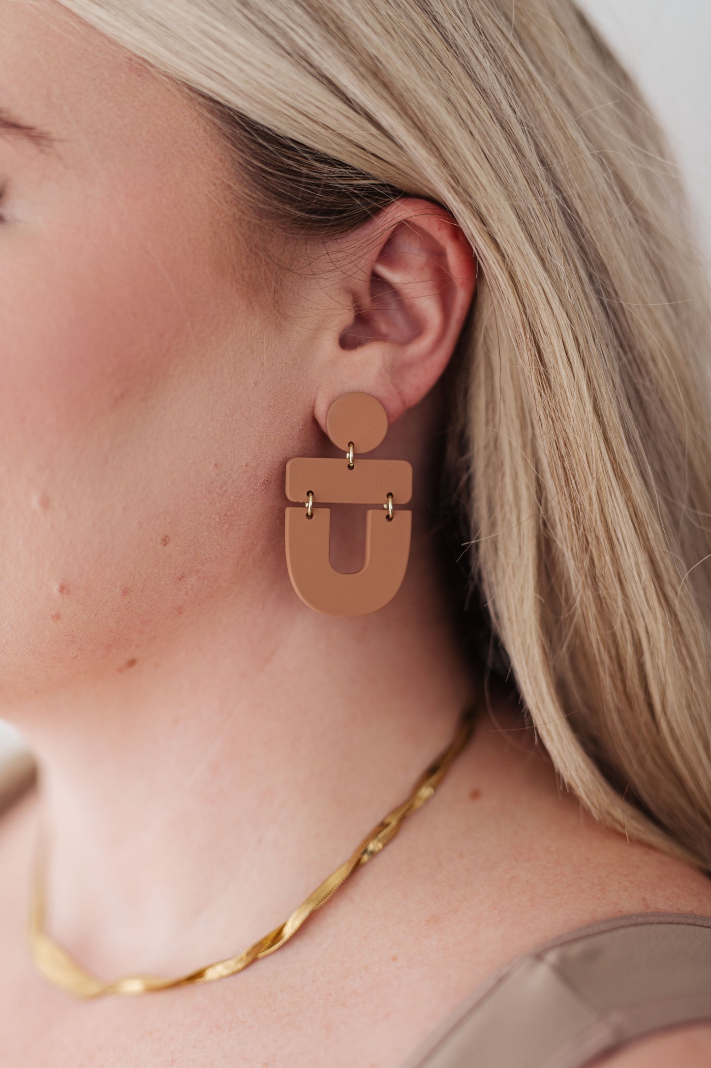 Dreamboat Earrings, Brown