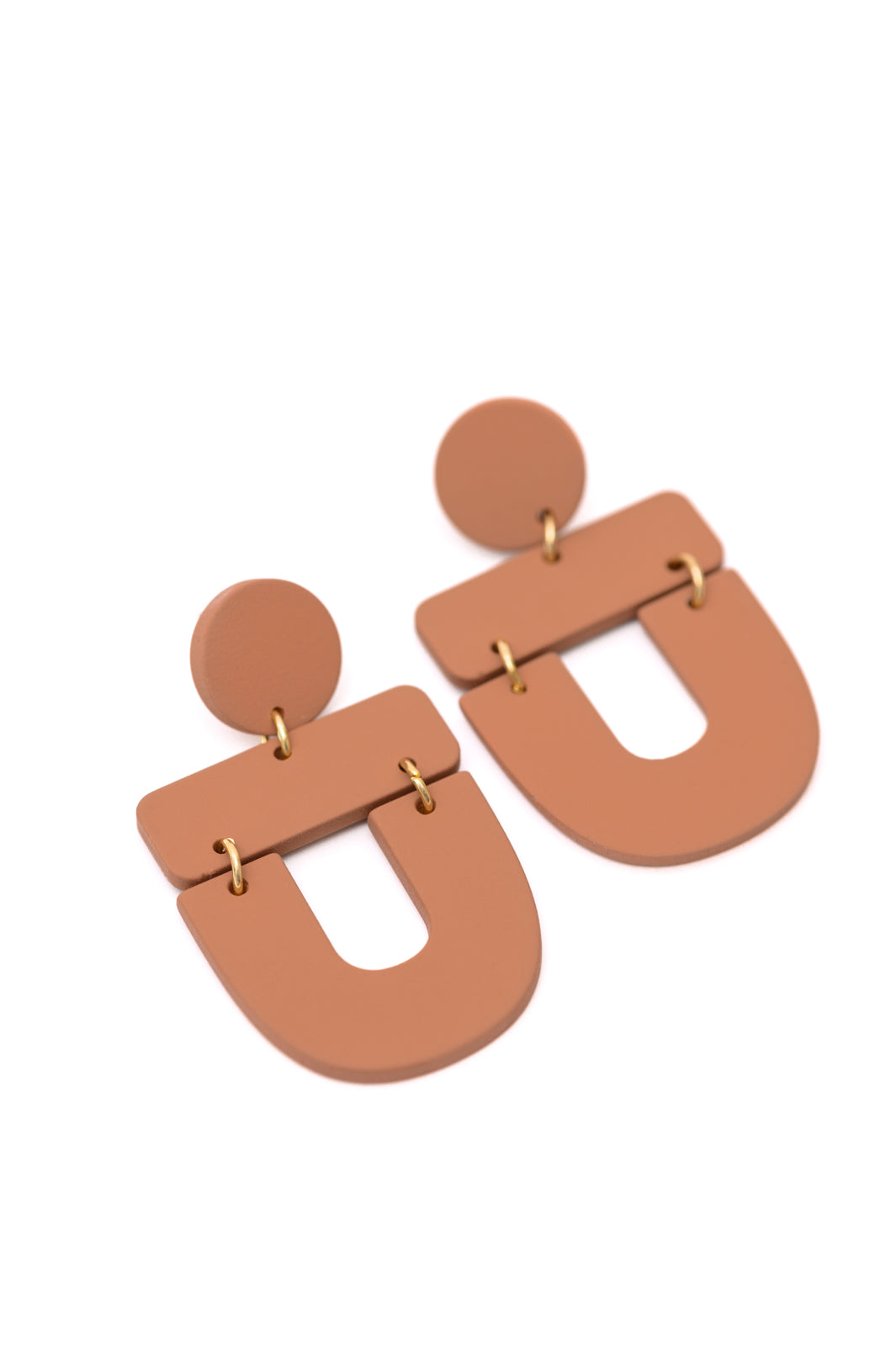 Dreamboat Earrings, Brown