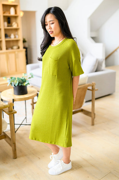 Easy Going Shift Midi Dress