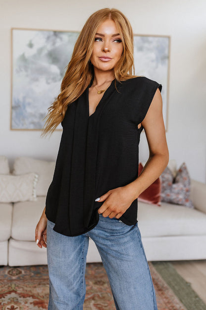 Elevate Everyday Blouse, Black