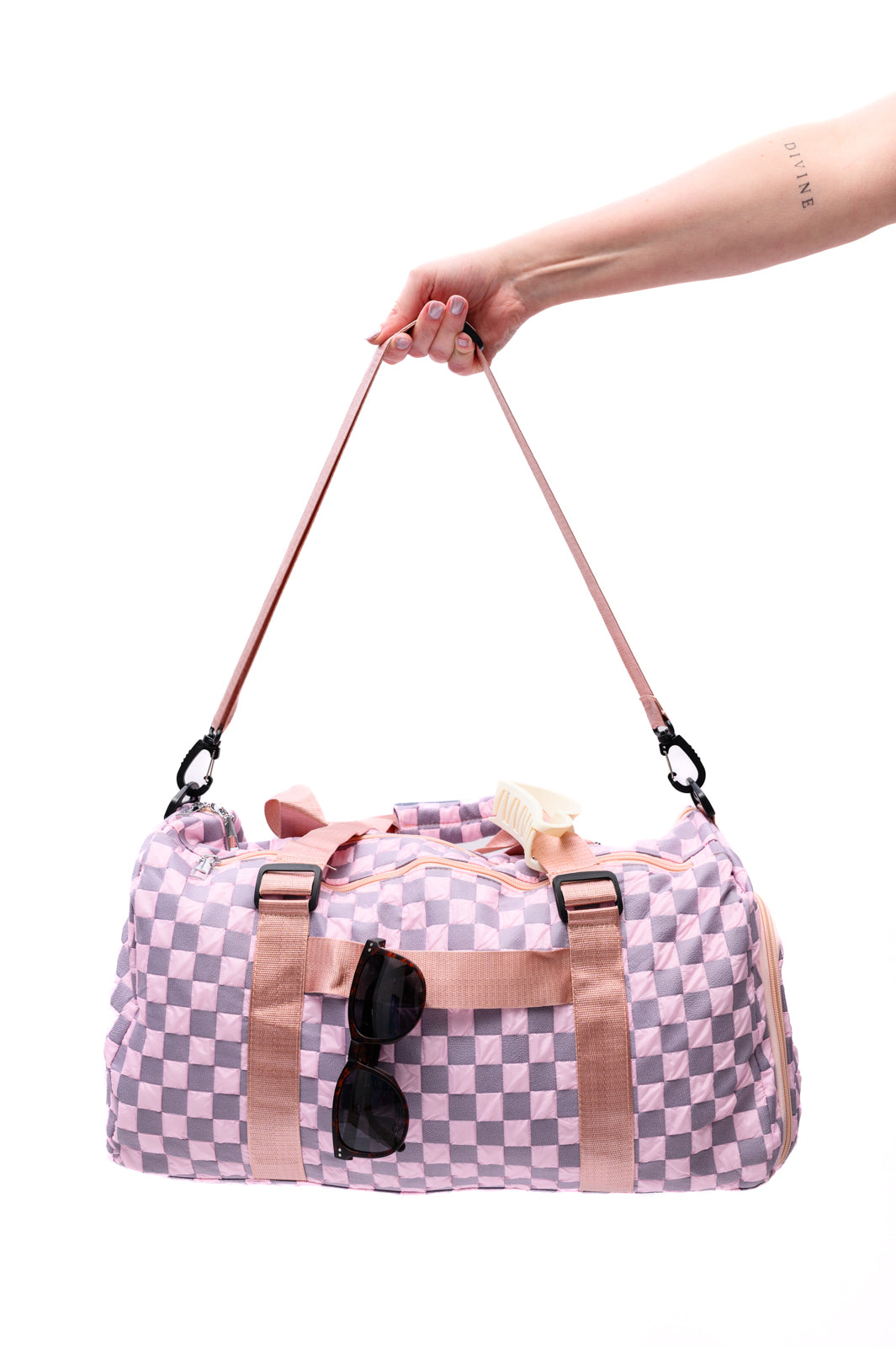 Elevate Travel Duffel Bag, Pink